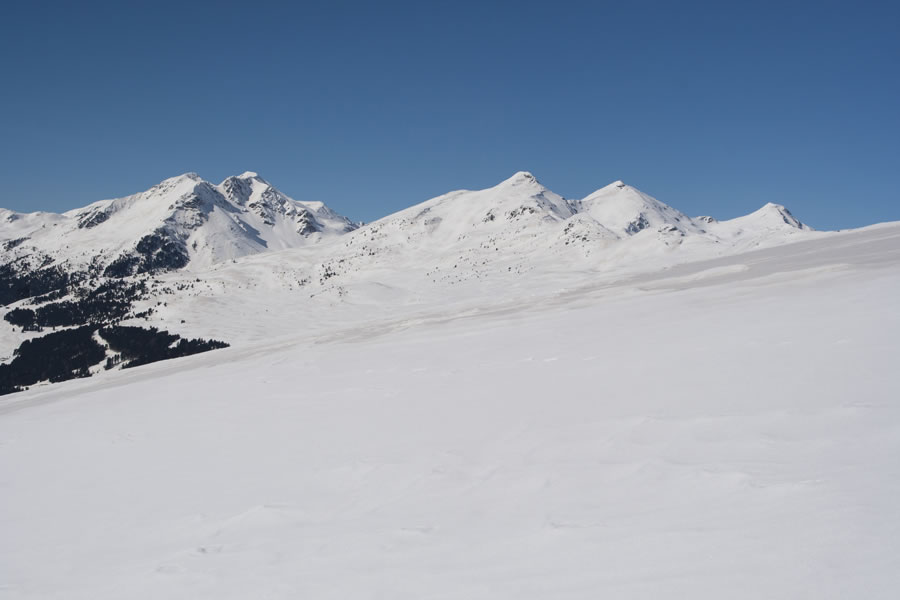 Kassianspitze - Cima S. Cassiano, Lorenzi Spitze - Cima S. Lorenzo, Plankenhorn - Corno Planca, Gisshorn
