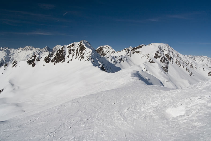 Kasermahderspitz, Heimwald in Rotlahner