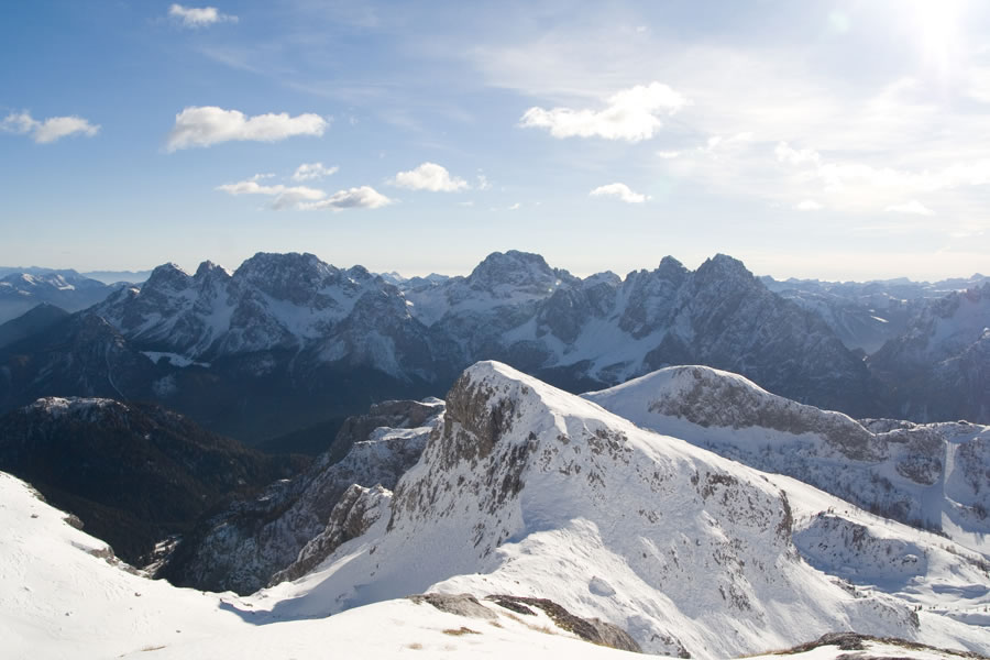Monte Cimon, Creta Forata, Monte Siera