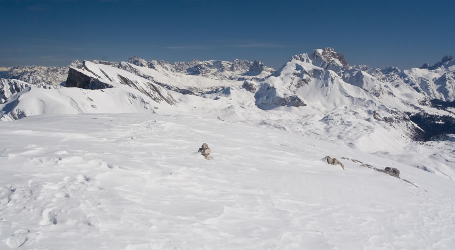 Croda del Becco (Seekofel), Sextenski Dolomiti, Croda Rossa (Hohe Gaisl)