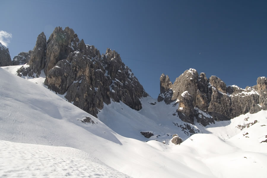 Cima Cadin N.O., Forcella del Diavolo, Torre del Diavolo