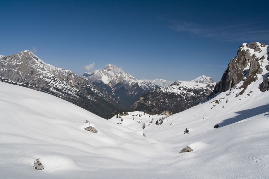 Cristallino di Misurina, Croda Rossa (Hohe Gaisl), Monte Piana