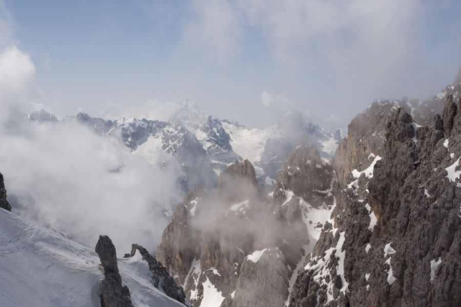 Na škrbini Forcella del Nevaiolo