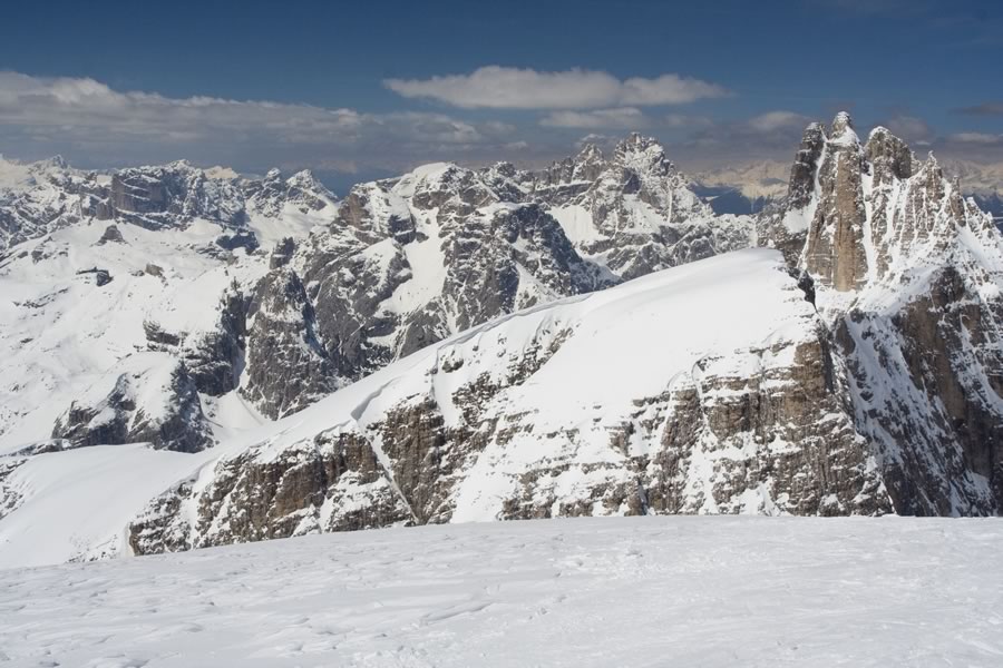 Lastron dei Scarperi (Schusterplatte), Punta dei Tre Scarperi (Dreischusterspitze), Cima Undici (Elfer)