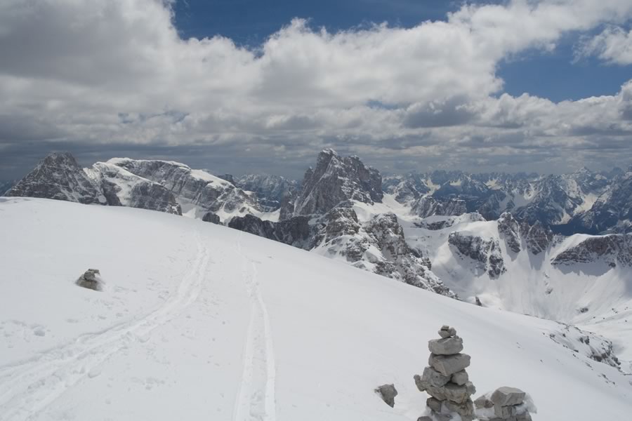 Cima Undici (Elfer), Monte Popera (Hochbrunner Schneid), Croda dei Toni (Zwolferkofel)
