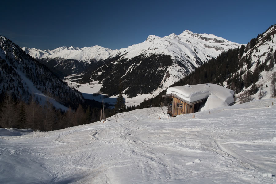 Penser Tal - Val di Pennes, Sarner Weisshorn - Corno Bianco