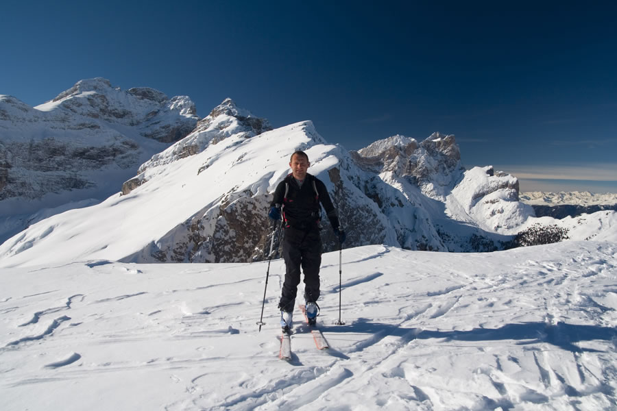 Piz de Puez (�stliche Puezspitze), Piz Somplunt, Zwischenkofel, Sas Rigais, Furcheta