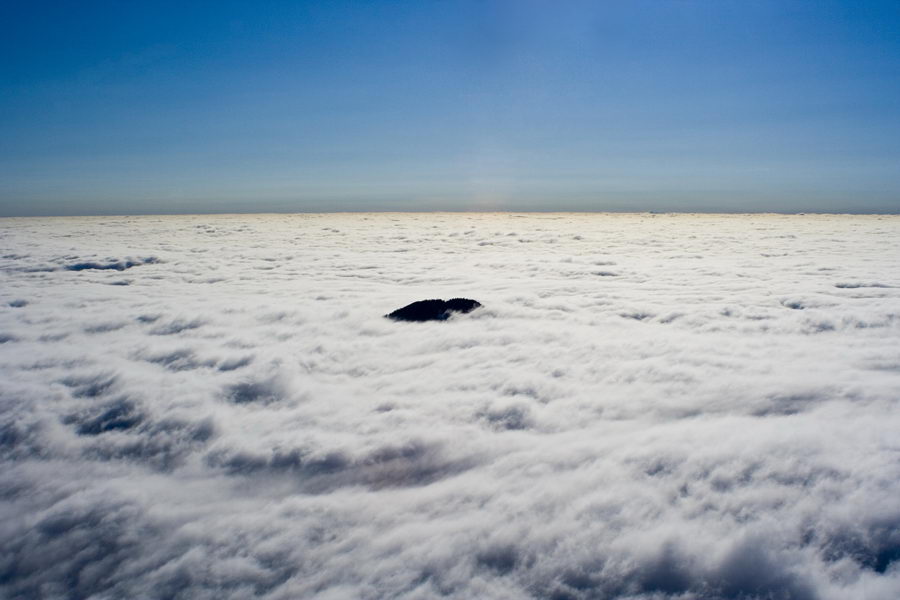 Pozdrav Dobrče po prihodu na greben
