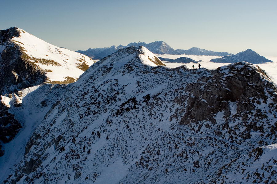 Begunjska Vrtača, Grintovci, Storžič